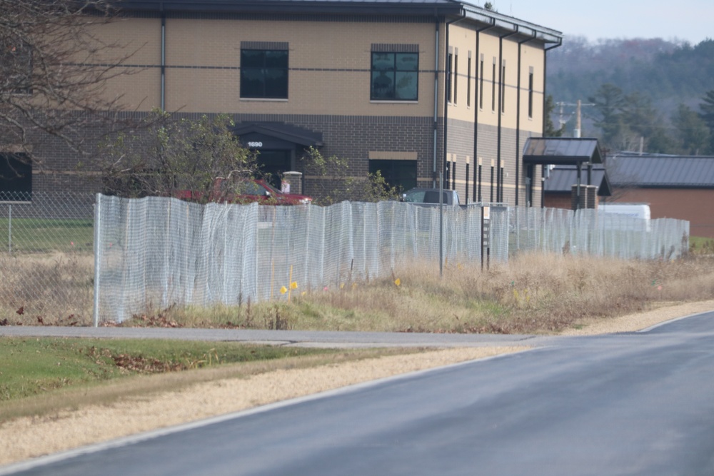 Construction under way for 2 new 4-story Collective Training Officers Quarters at Fort McCoy