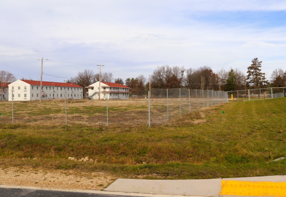 Construction under way for 2 new 4-story Collective Training Officers Quarters at Fort McCoy