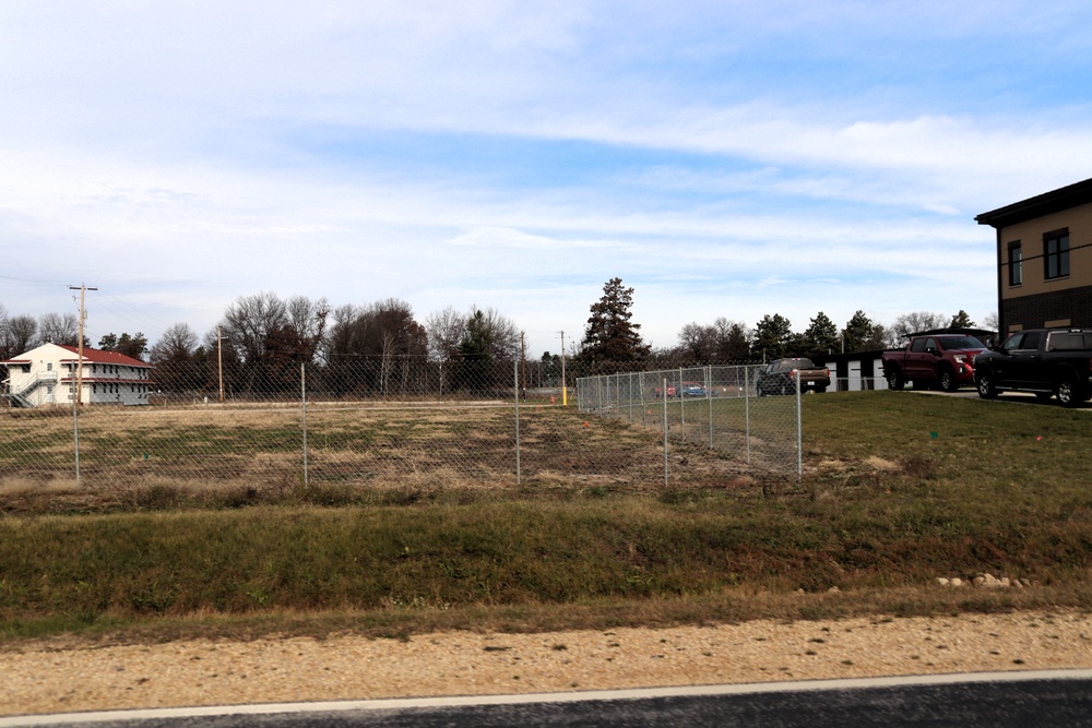 Construction under way for 2 new 4-story Collective Training Officers Quarters at Fort McCoy