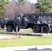 November 2024 views of Equipment Park in Fort McCoy's Commemorative Area