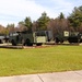 November 2024 views of Equipment Park in Fort McCoy's Commemorative Area