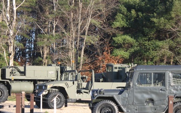 Photo Story: November 2024 views of Equipment Park in Fort McCoy's Commemorative Area