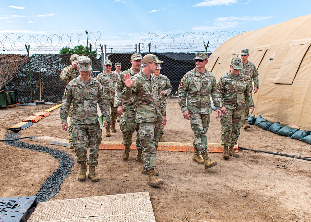 Third Air Force commander visits expeditionary troops across East Africa