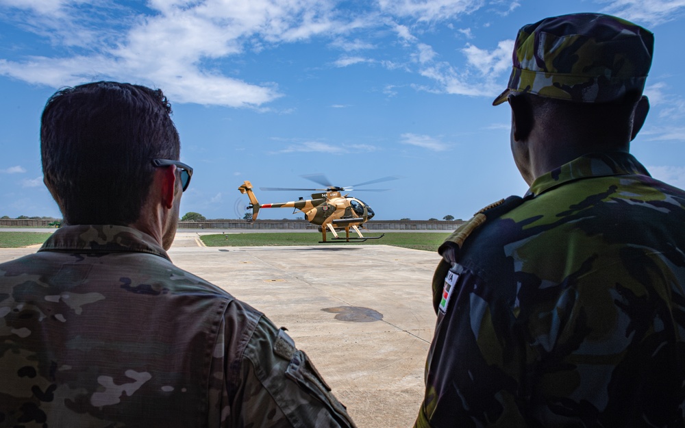 Third Air Force commander visits expeditionary troops across East Africa