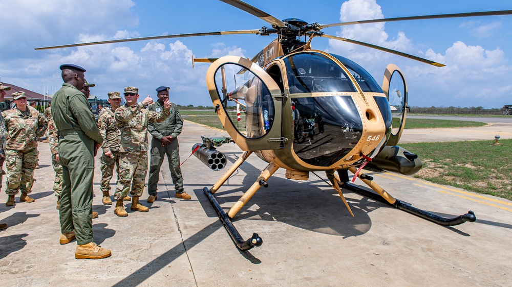 Third Air Force commander visits expeditionary troops across East Africa