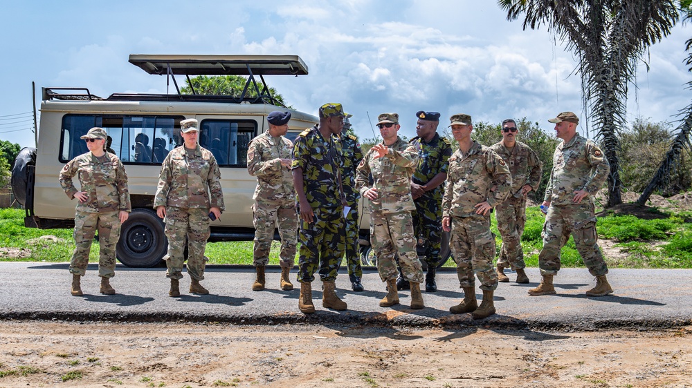 Third Air Force commander visits expeditionary troops across East Africa