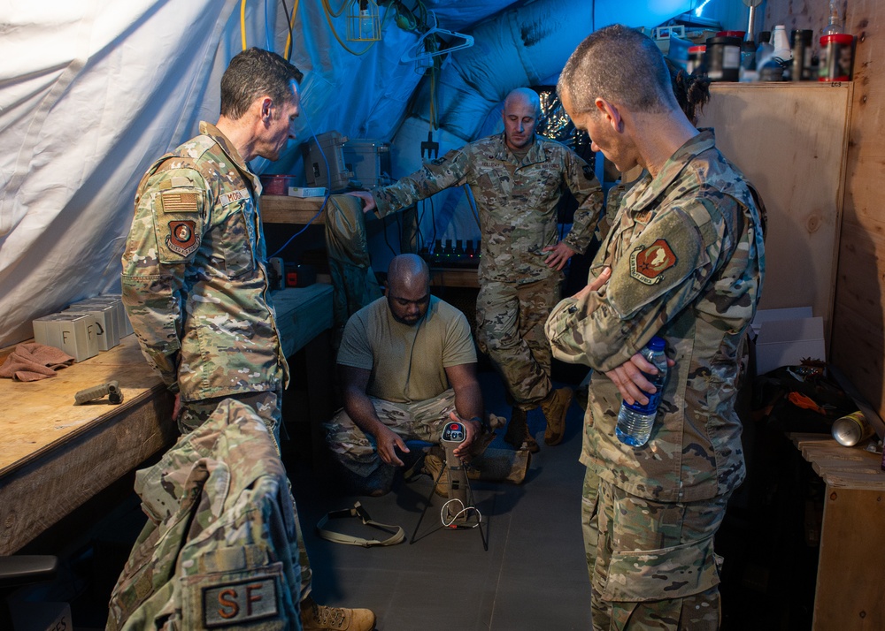 Third Air Force commander visits expeditionary troops across East Africa