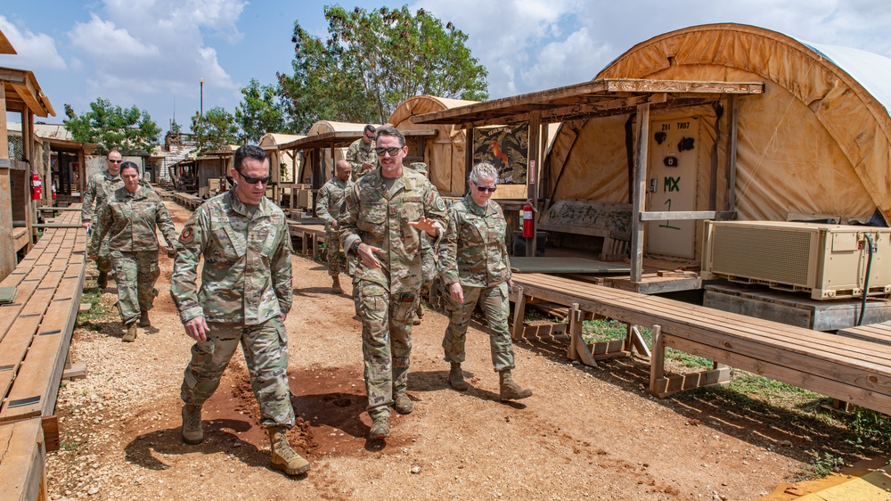 Third Air Force commander visits expeditionary troops across East Africa