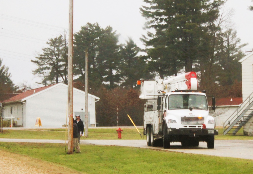 Work continues to upgrade Fort McCoy’s power grid to Wye Electrical System