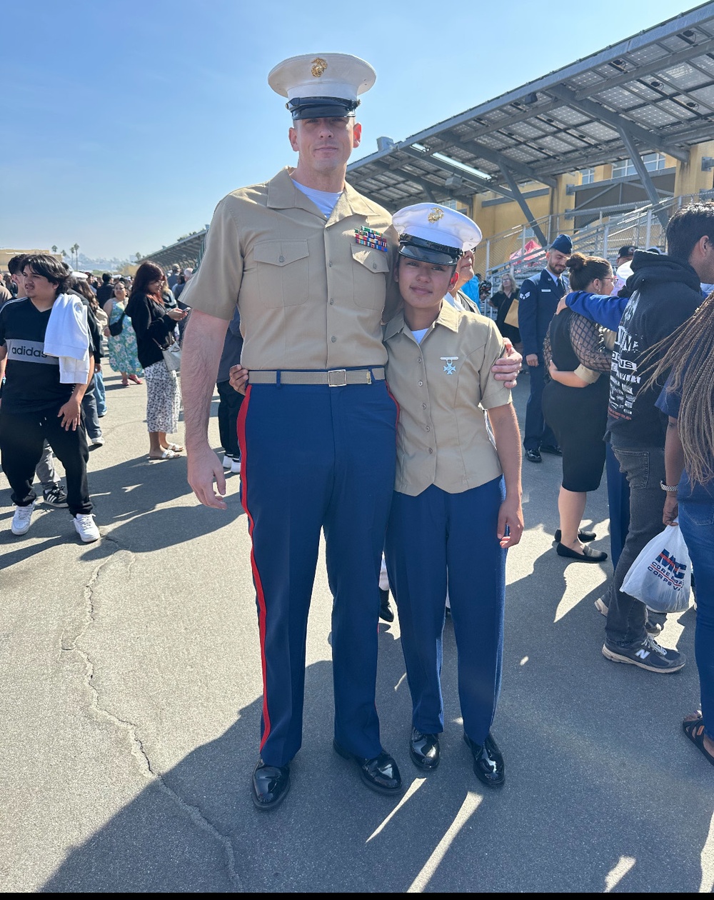 From cancer survivor to United States Marine