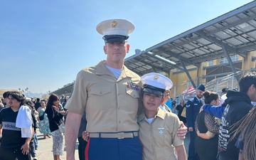 From cancer survivor to United States Marine