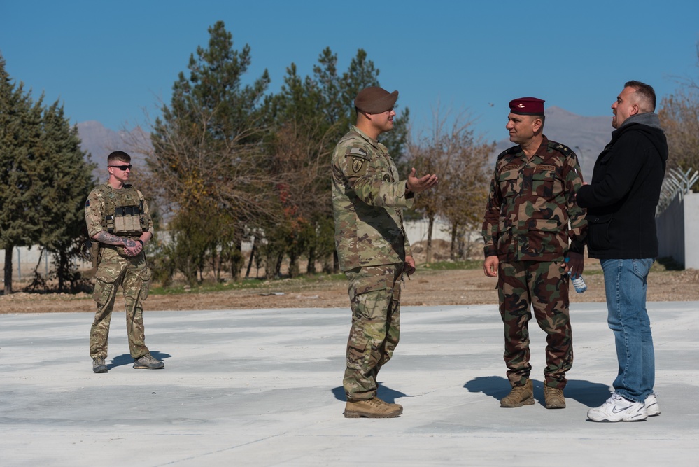 Coalition Advisors Discuss Ongoing Partner Projects with Peshmerga