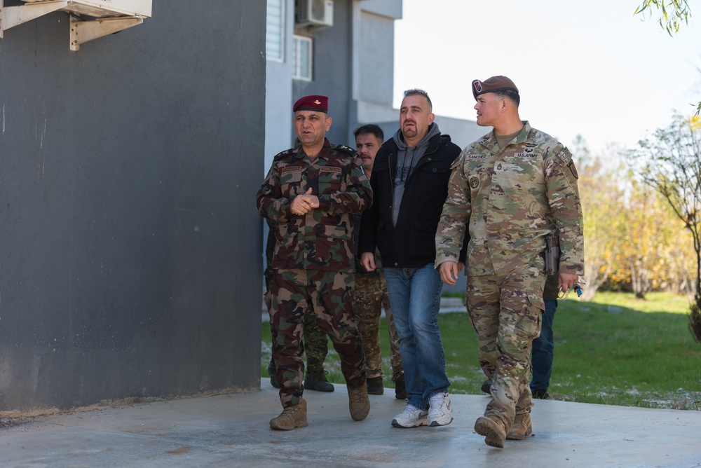 Coalition Advisors Discuss Ongoing Partner Projects with Peshmerga