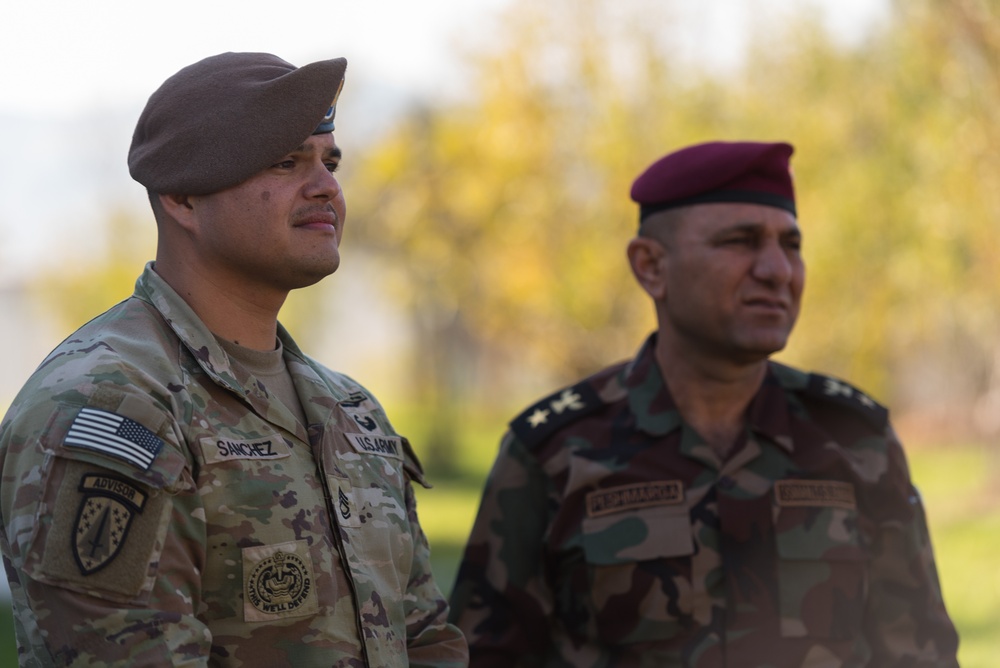 Coalition Advisors Discuss Ongoing Partner Projects with Peshmerga