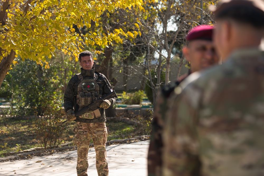 Coalition Advisors Discuss Ongoing Partner Projects with Peshmerga