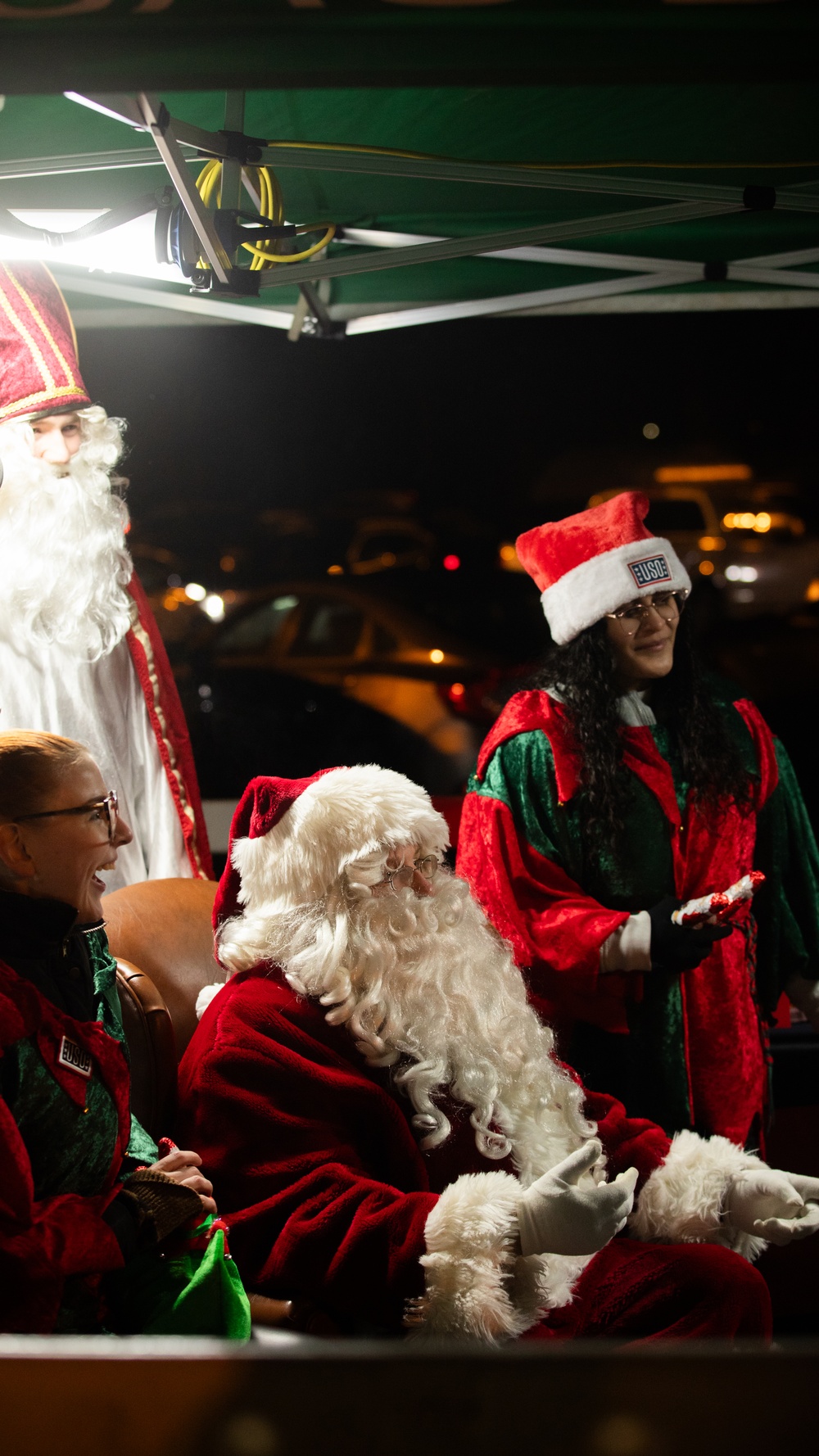 18th Military Police Brigade Hosts Annual Tree Lighting Ceremony