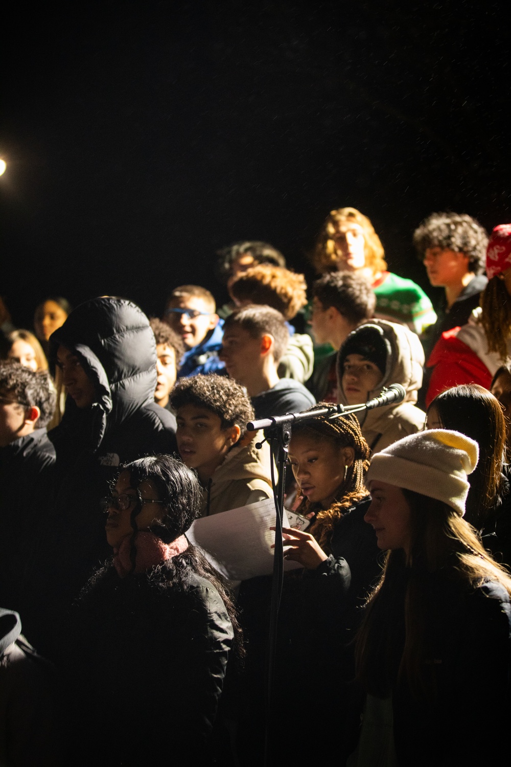 18th Military Police Brigade Hosts Annual Tree Lighting Ceremony