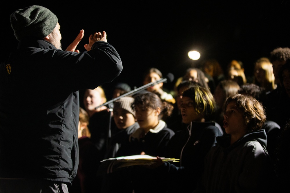 18th Military Police Brigade Hosts Annual Tree Lighting Ceremony