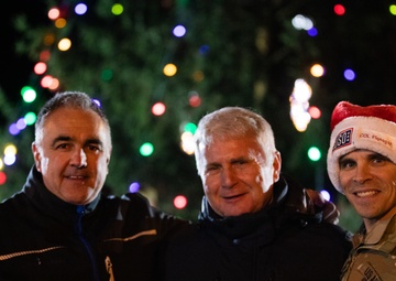 18th Military Police Brigade Hosts Annual Tree Lighting Ceremony
