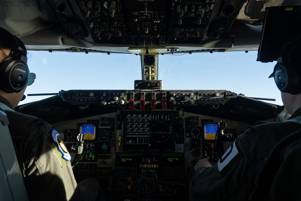 100th ARW refuels 48th FW and 57th Wing during BTF trilateral exercise