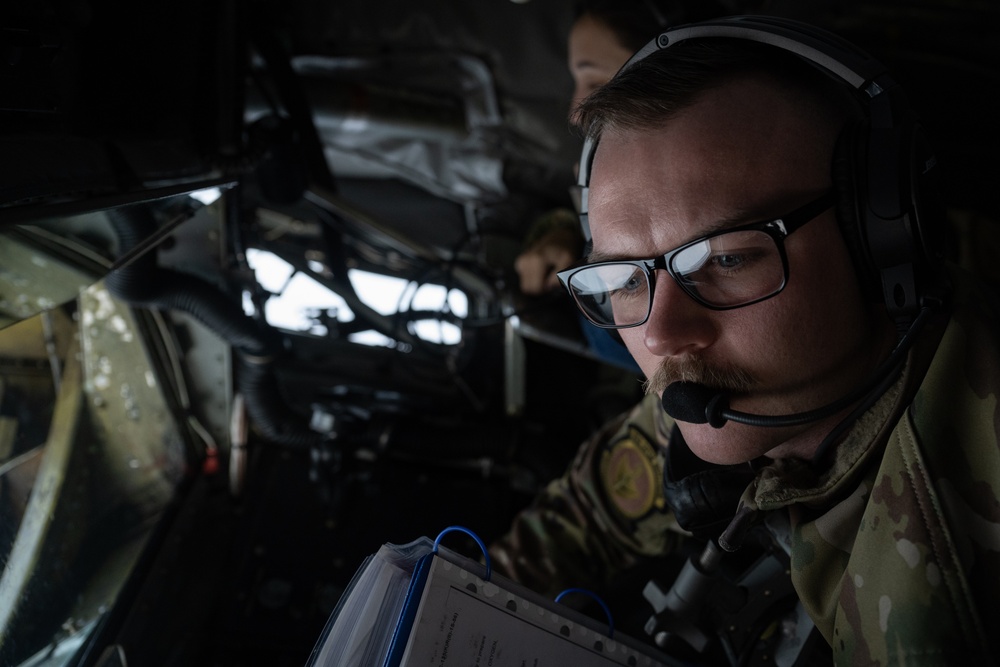 100th ARW refuels 48th FW and 57th Wing during BTF trilateral exercise