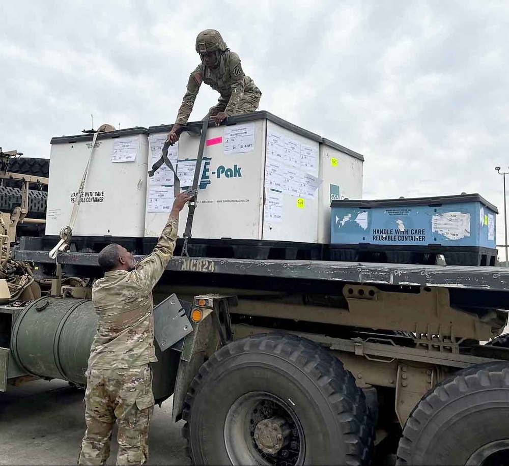 406th AFSB assists in relief efforts for Hurricanes Helene, Milton