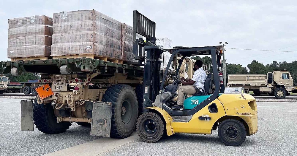 406th AFSB assists in relief efforts for Hurricanes Helene, Milton