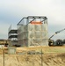 December 2024 construction operations for Fort McCoy East Barracks Project