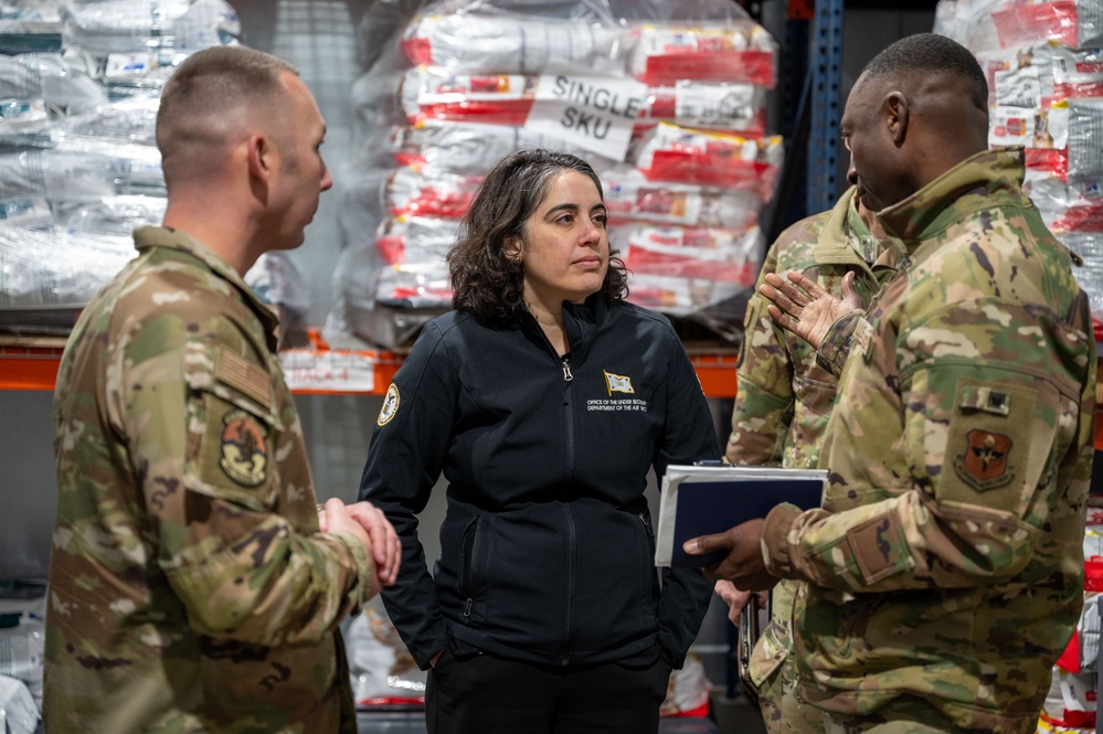 Under Secretary of the Air Force Melissa Dalton visits 37th Training Wing