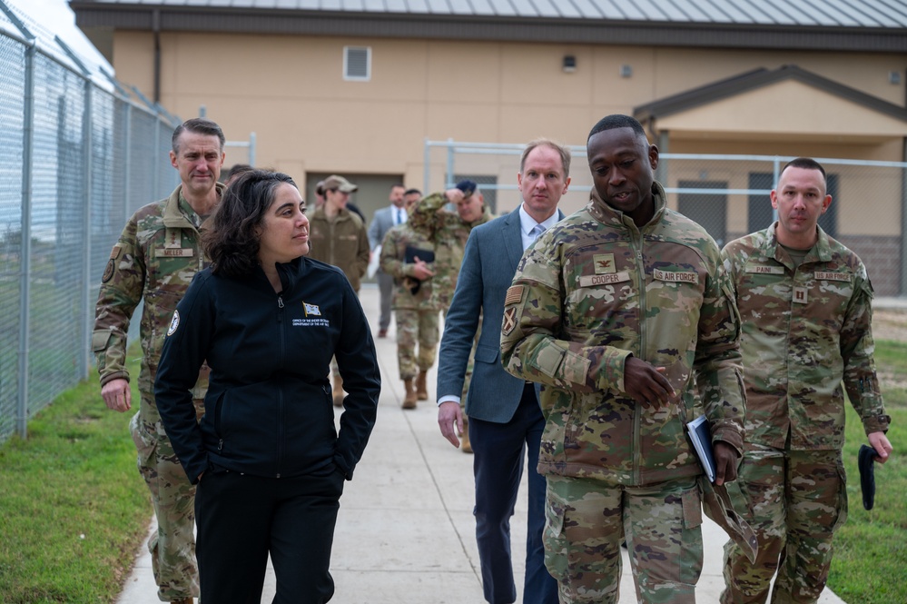 Under Secretary of the Air Force Melissa Dalton visits 37th Training Wing