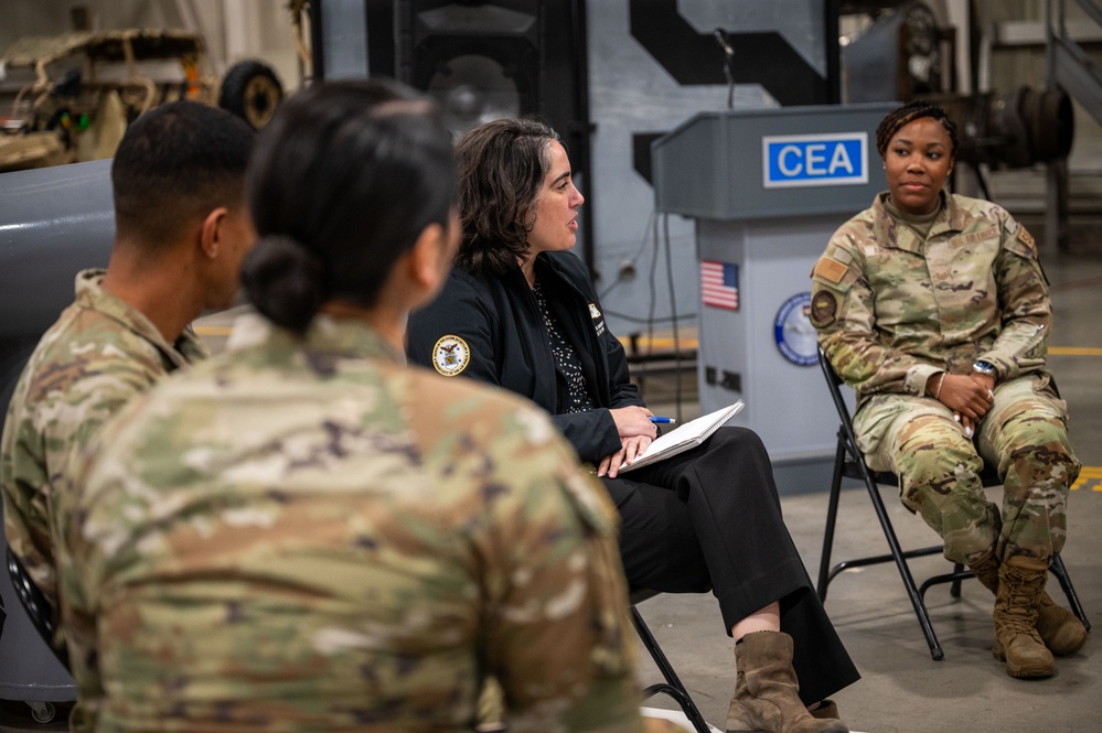 Under Secretary of the Air Force Melissa Dalton visits 37th Training Wing