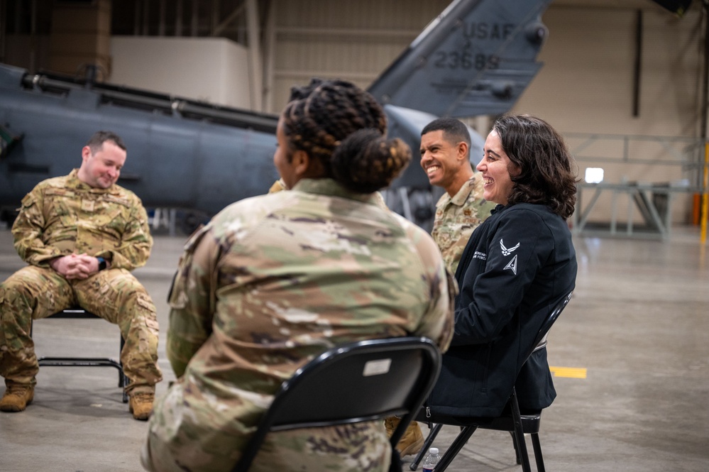 Under Secretary of the Air Force Melissa Dalton visits 37th Training Wing