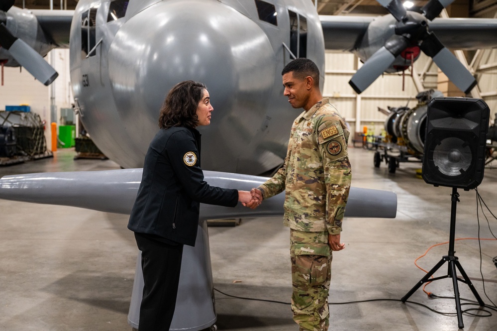 Under Secretary of the Air Force Melissa Dalton visits 37th Training Wing