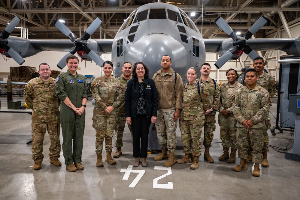 Under Secretary of the Air Force Melissa Dalton visits 37th Training Wing