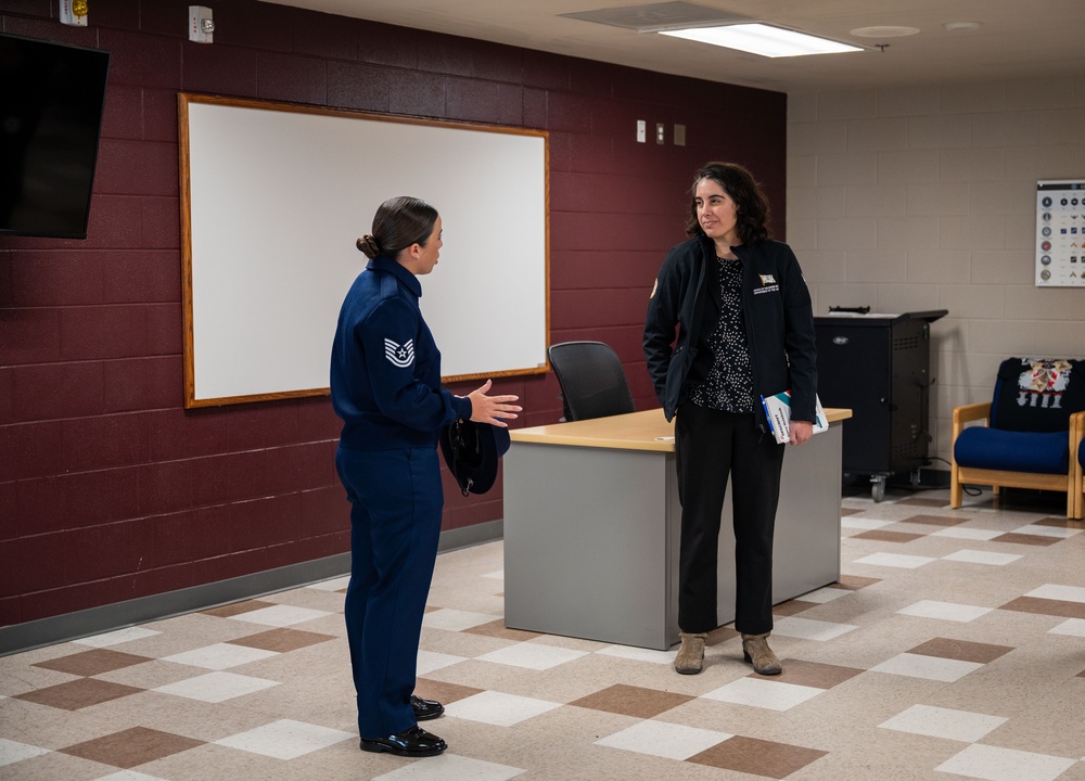 Under Secretary of the Air Force Melissa Dalton visits 37th Training Wing