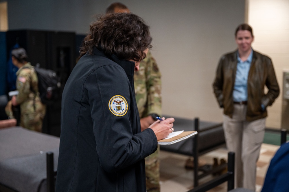 Under Secretary of the Air Force Melissa Dalton visits 37th Training Wing