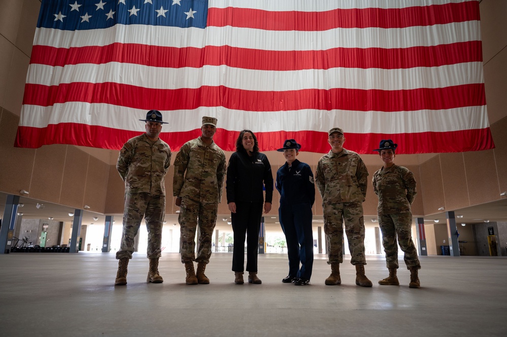 Under Secretary of the Air Force Melissa Dalton visits 37th Training Wing