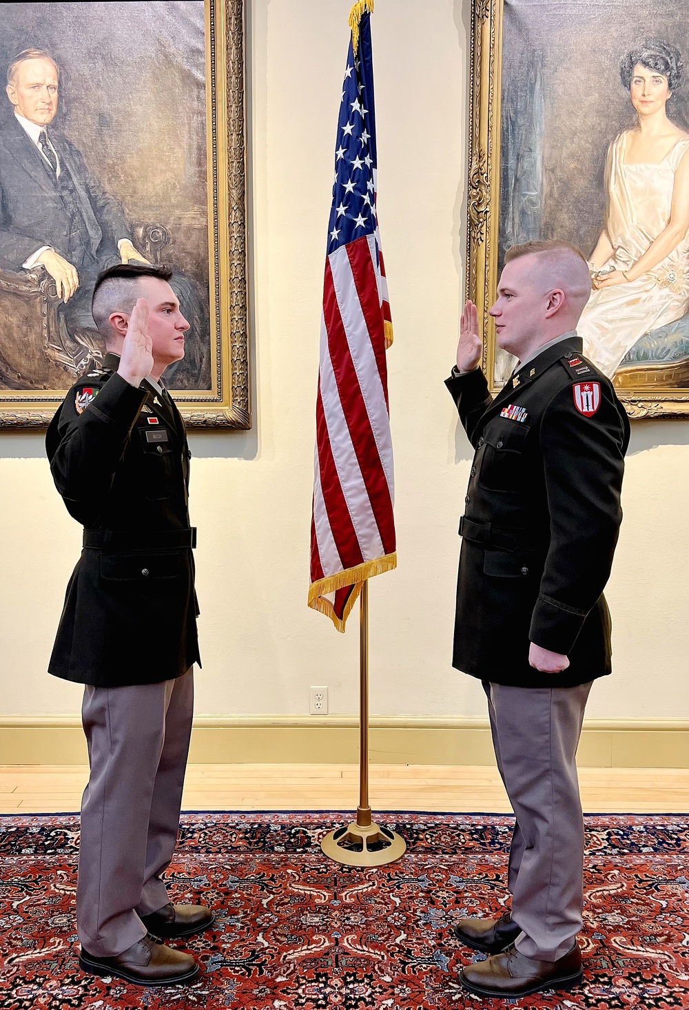 Brothers in service: JMC’s Milch leads sibling’s hometown promotion ceremony