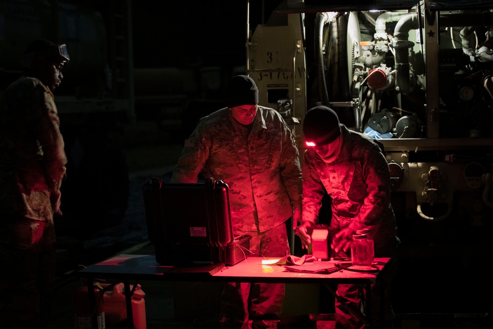 603d conduct night FARP ops on HAAF