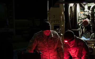 603d conduct night FARP ops on HAAF