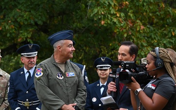 WBRC rededicates their U.S. flag to the 117th Air Refueling Wing