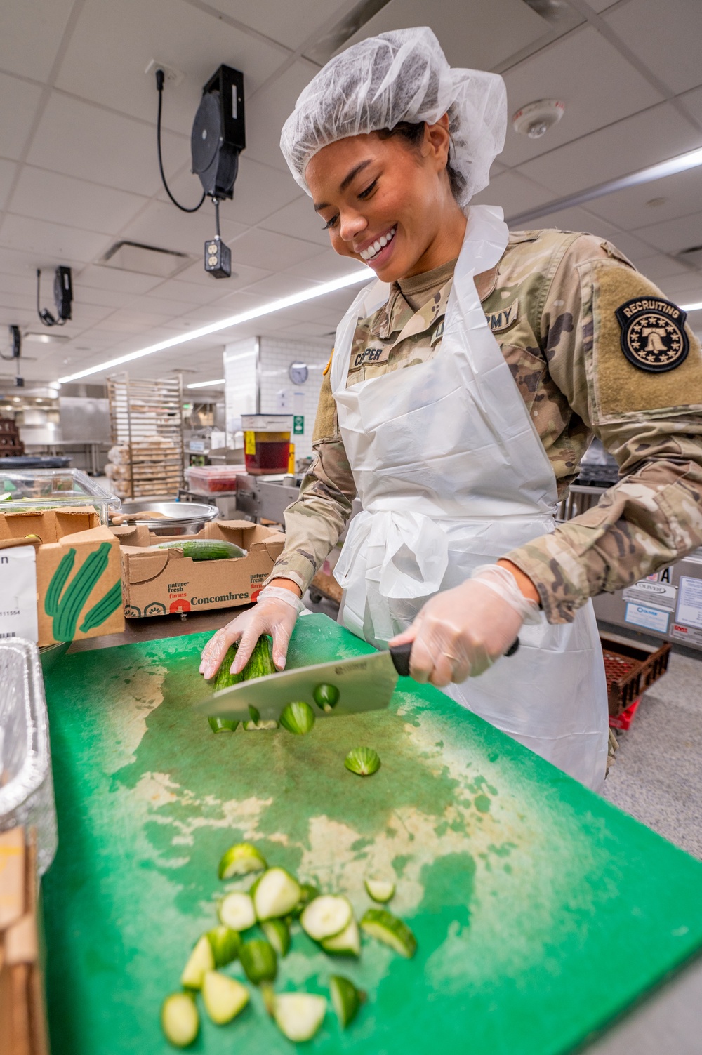Army and Navy Volunteer at DC Central Kitchen