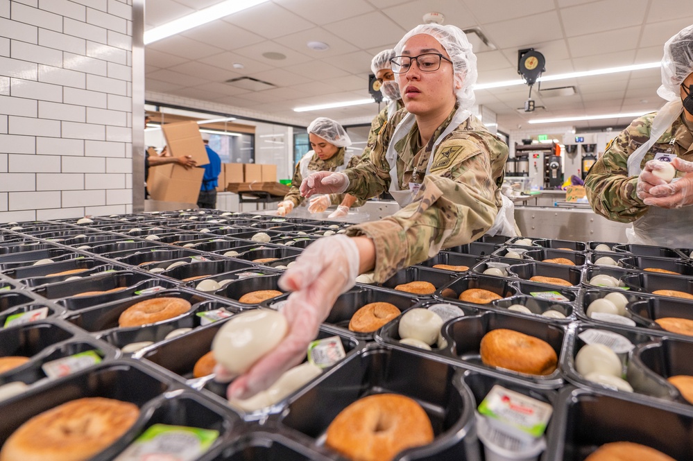 Army and Navy Volunteer at DC Central Kitchen