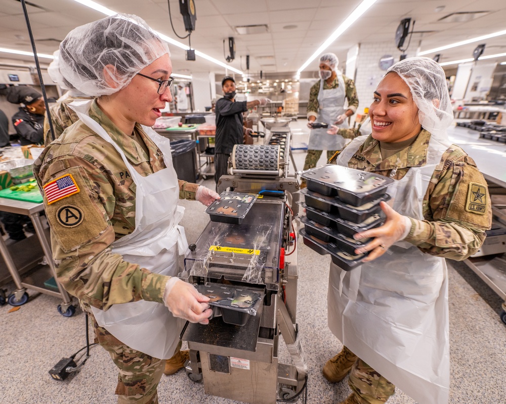 Army and Navy Volunteer at DC Central Kitchen