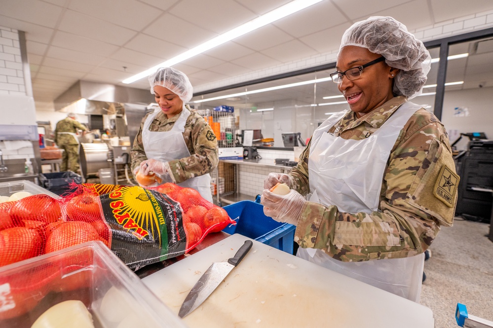 Army and Navy Volunteer at DC Central Kitchen