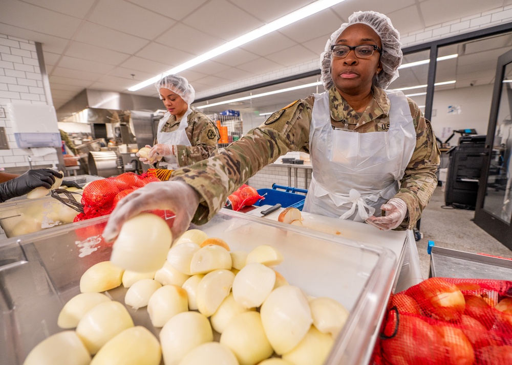 Army and Navy Volunteer at DC Central Kitchen