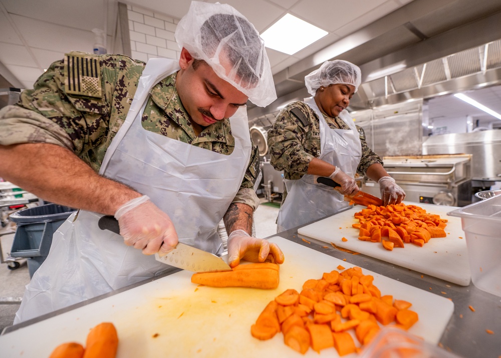 Army and Navy Volunteer at DC Central Kitchen