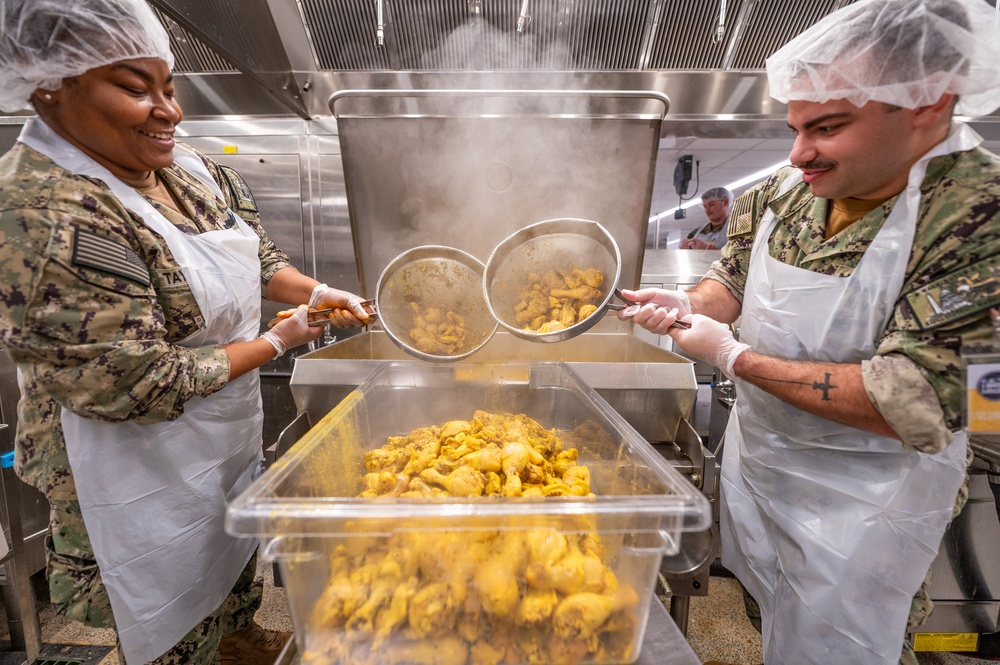 Army and Navy Volunteer at DC Central Kitchen