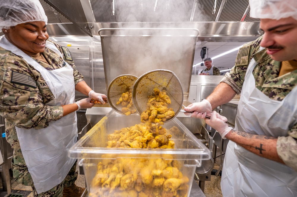 Army and Navy Volunteer at DC Central Kitchen