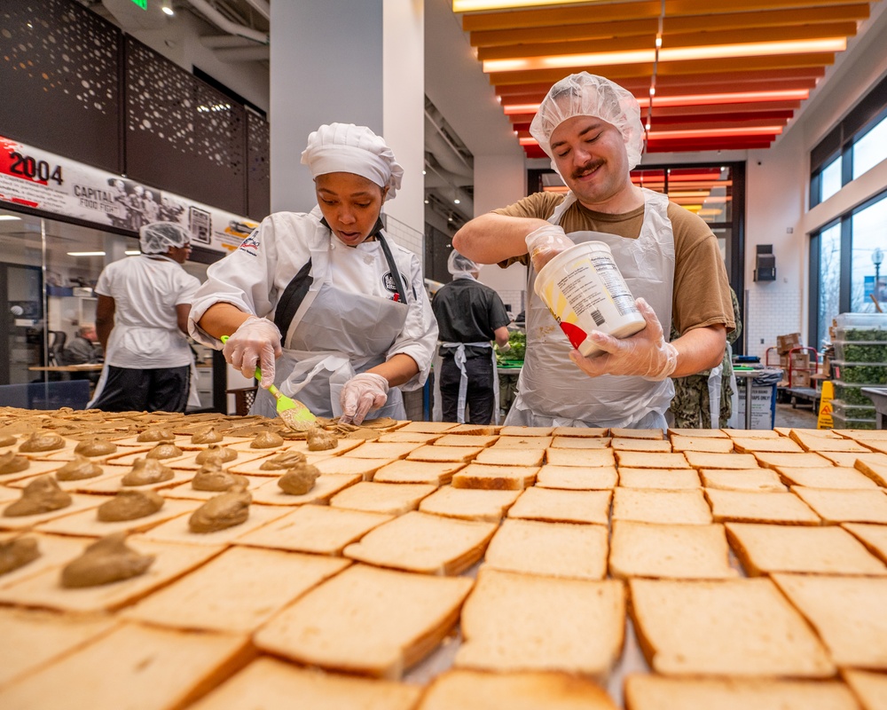 Army and Navy Volunteer at DC Central Kitchen